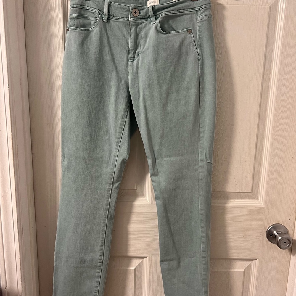 Women's Sea Foam Green Jeans